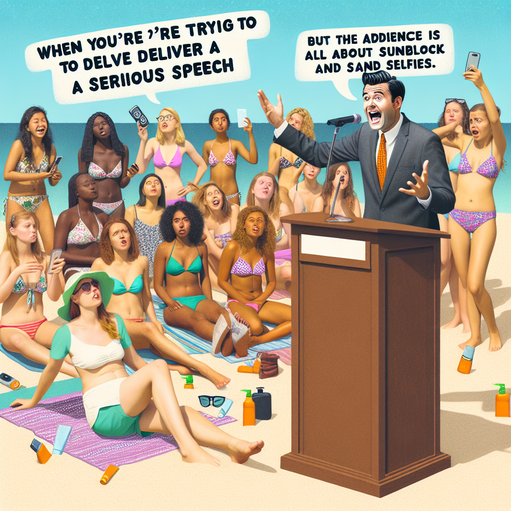 Erdoğan's Comedic Beach Day: Bikini Girls and Politics