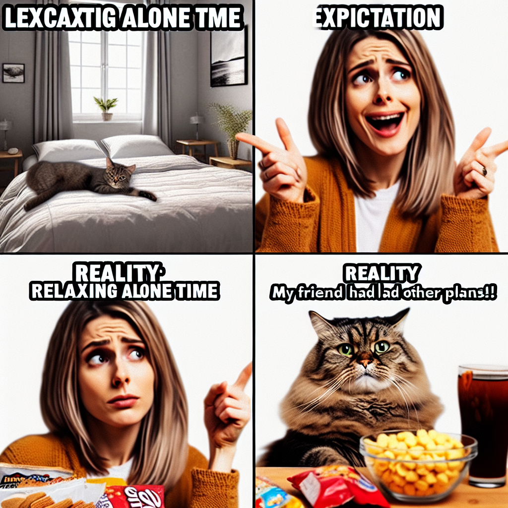 When You Finally Get Some Alone Time but Sleep Wins