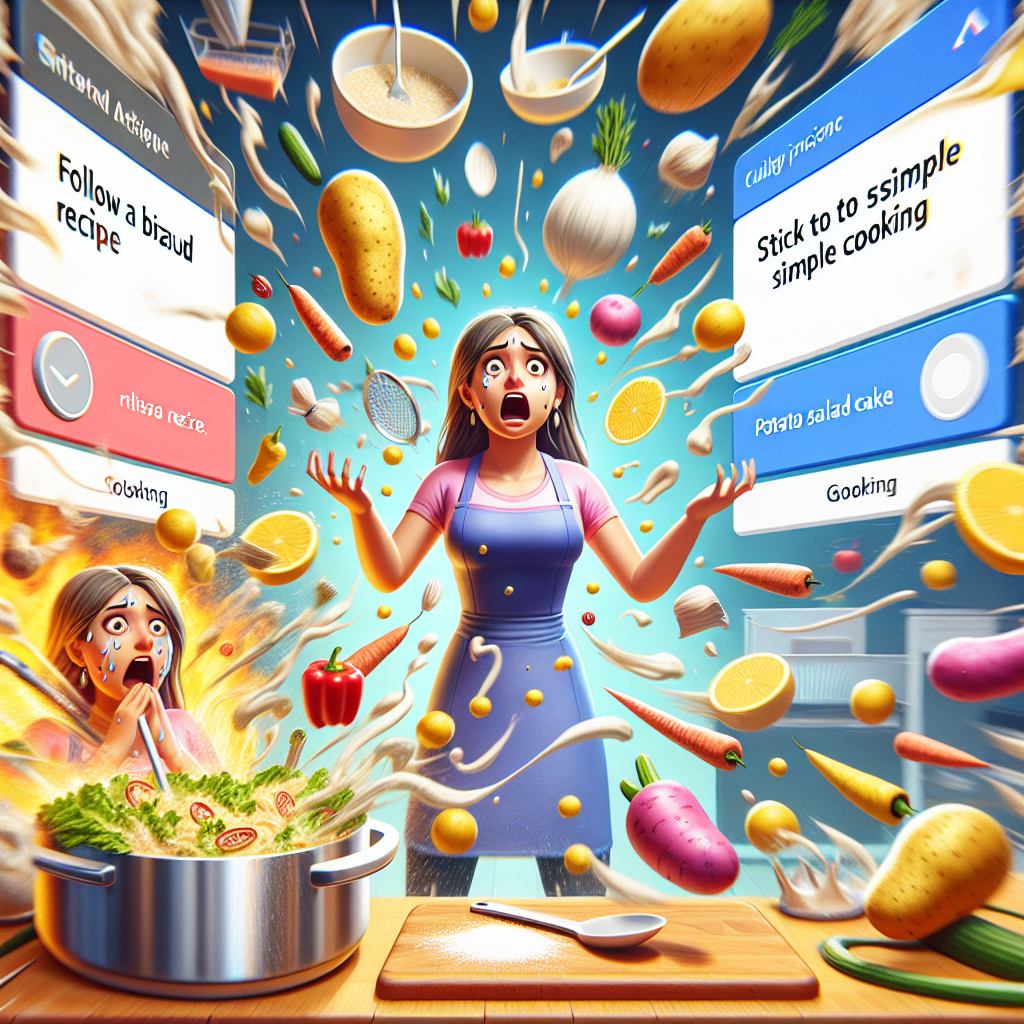 When Chef in 3D Kitchen Faces Reality of Cooking Chaos