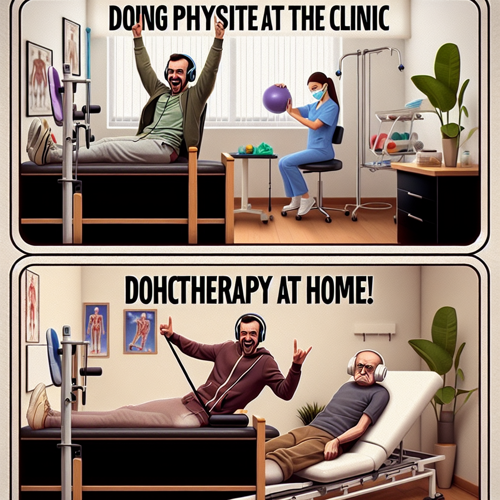 When Home Physiotherapy Turns Into a Workout Session