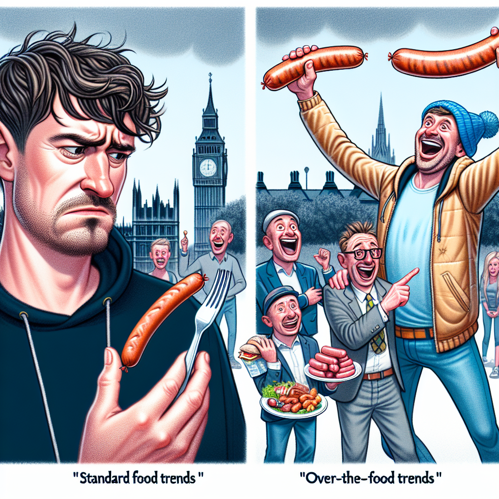 Giant Forks and Sausages: London’s New Food Trend