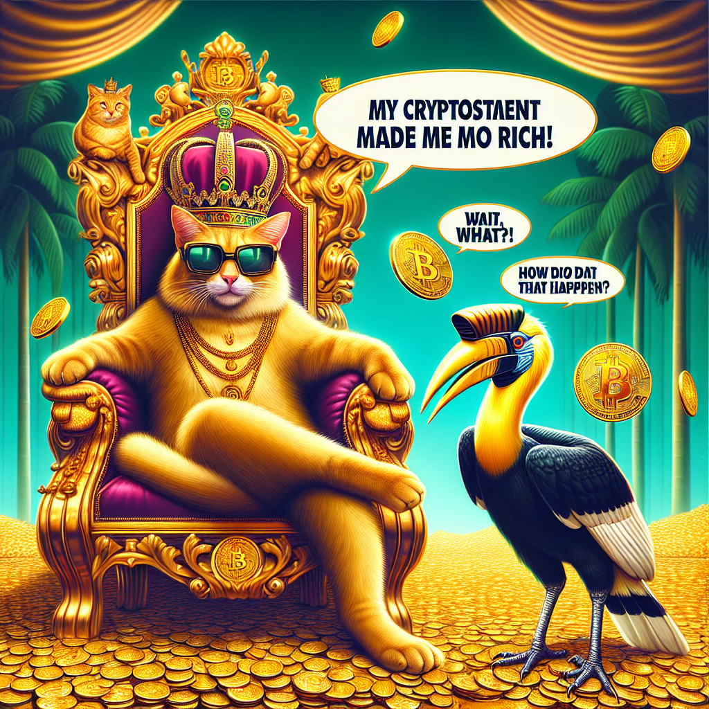 When Your Crypto Gains Make You Feel Like Royalty