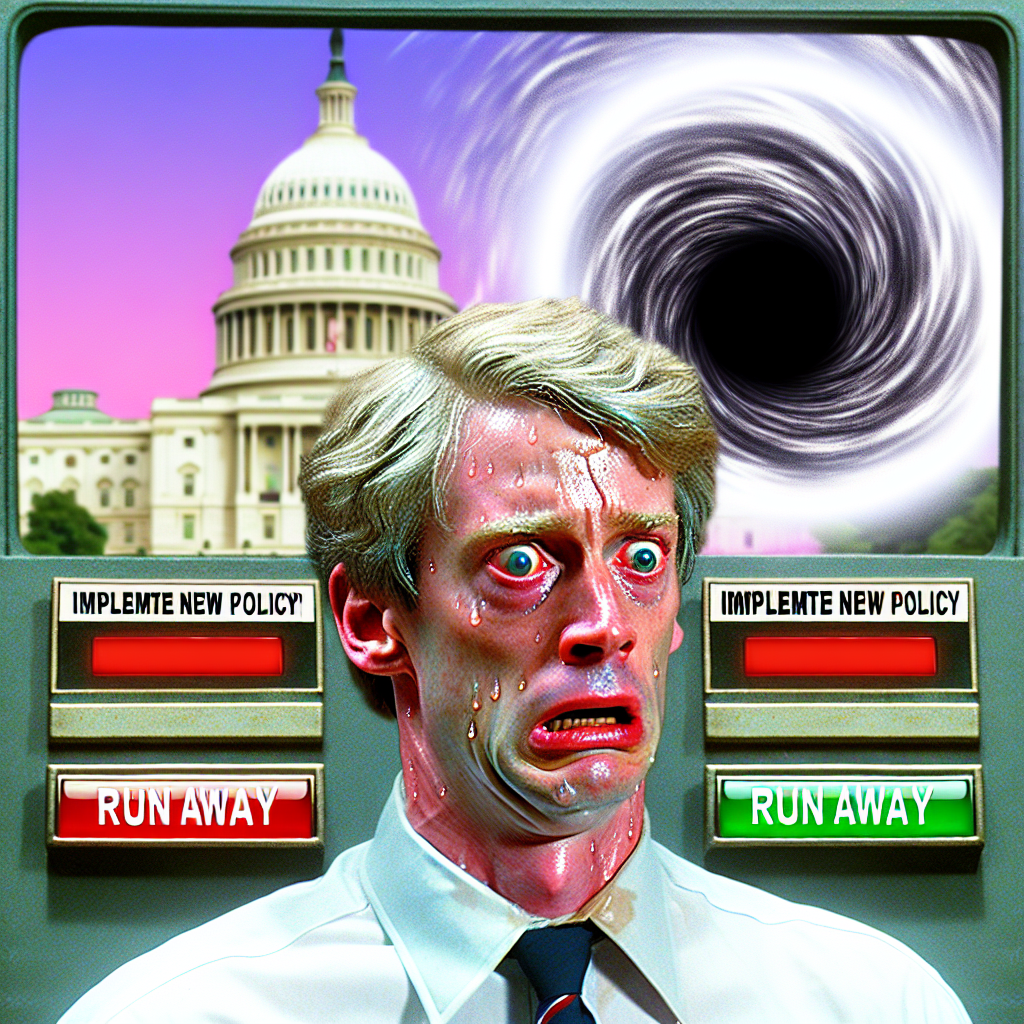 When Politics Meets Black Holes: A Cosmic Comedy!
