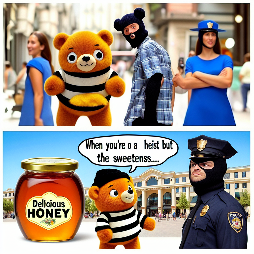 Winnie the Pooh's Honey Heist at Harrods: A Sticky Situation!