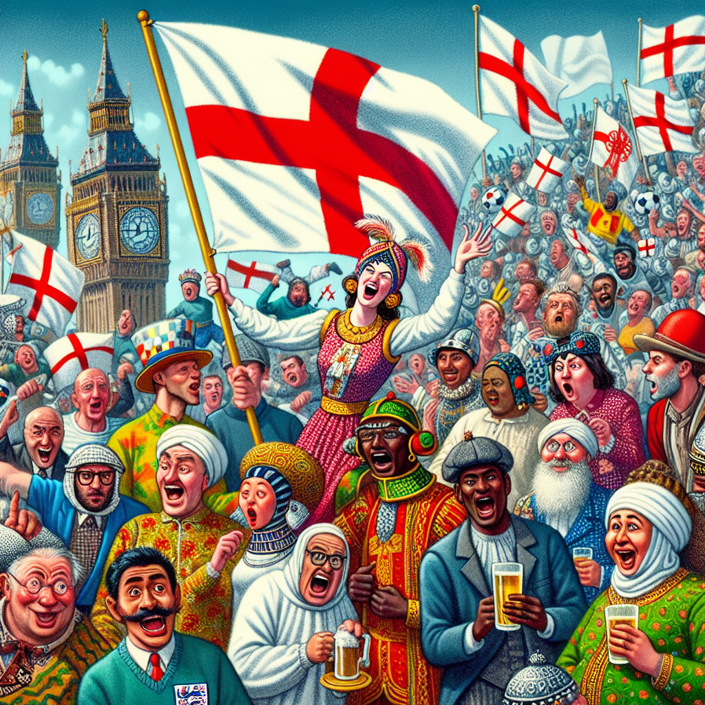 When English Pride Goes Overboard: The Flag Waving Rioters