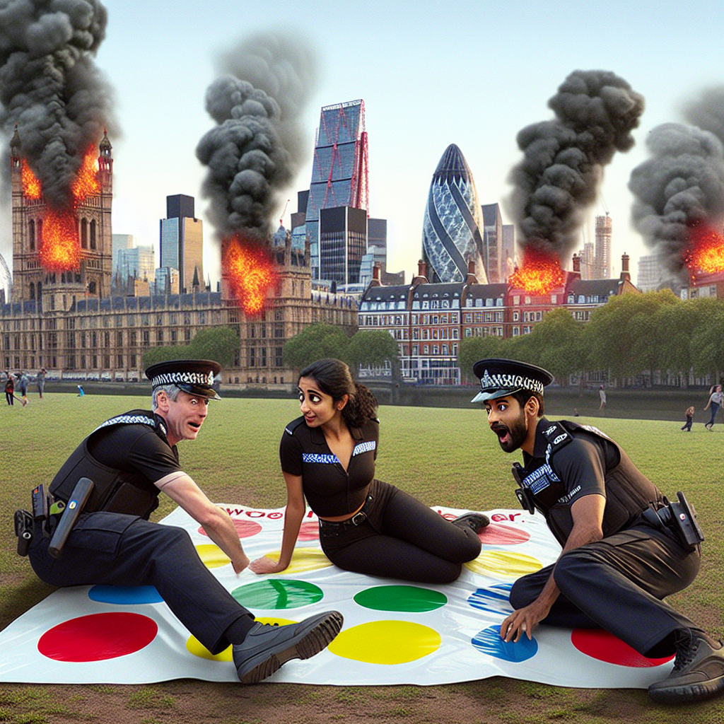 When the World is on Fire but You've Got Twister to Finish