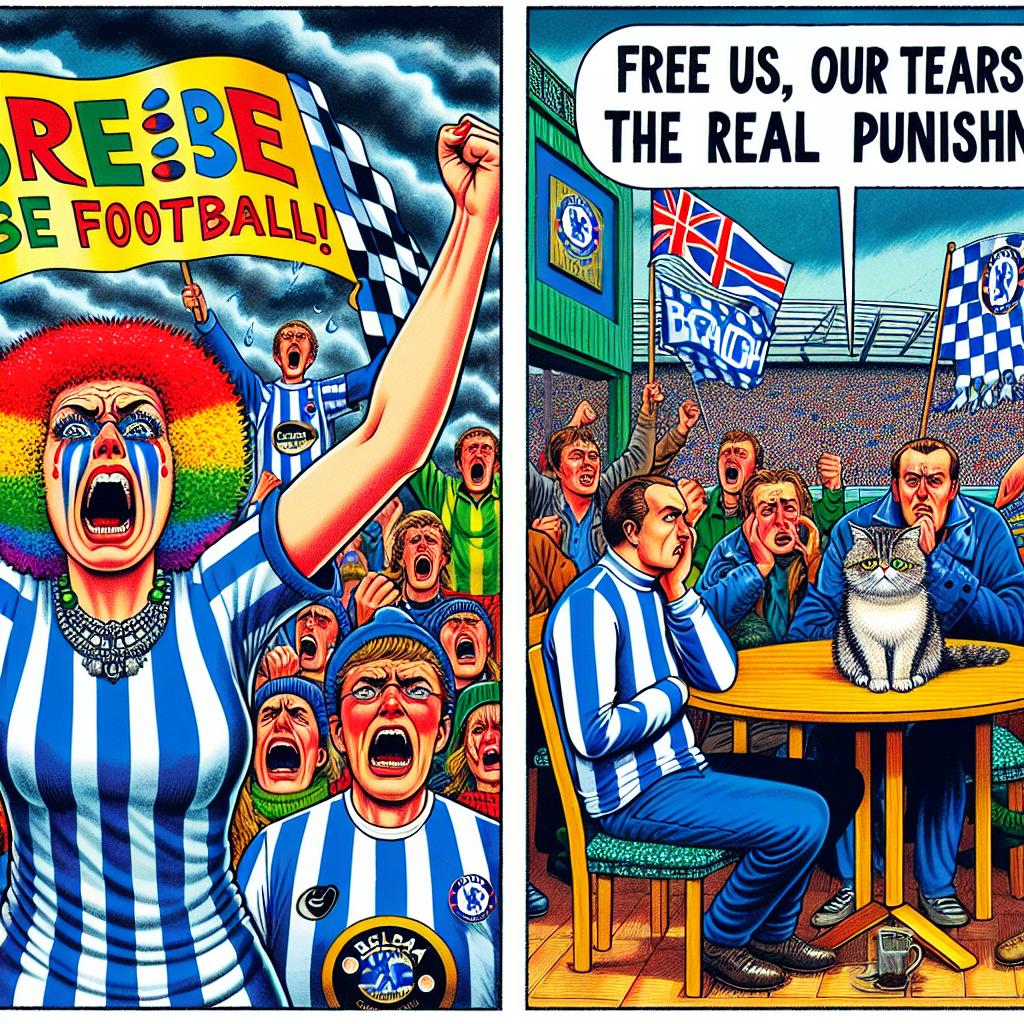 Brighton Fans vs Chelsea: When Crying Gets You Arrested!