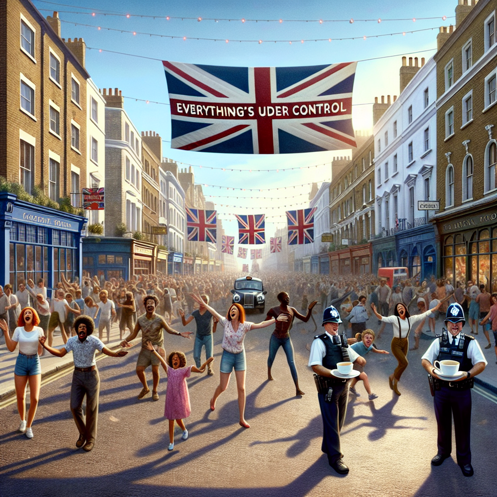 When Marching with Flags Turns Into a Comedy Show