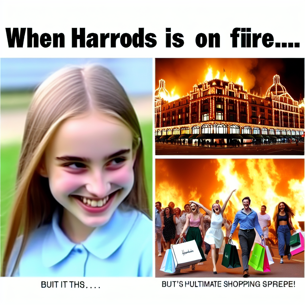 When Harrods Sets the Scene for Retail Therapy Gone Wild