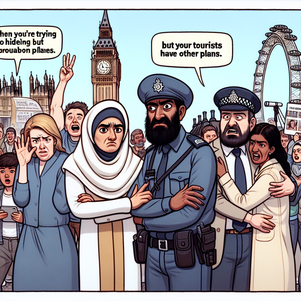 When British Police Play Hide and Seek in London: A Hilarious Twist