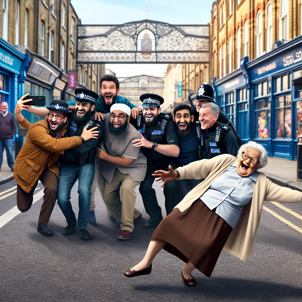 When You Choose Hugs Over Helping: A Quirky British Meme