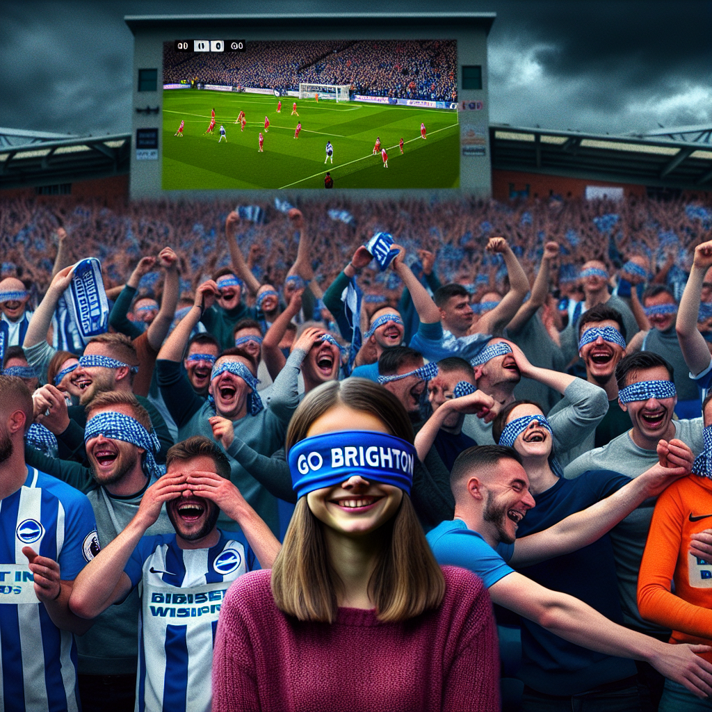 When Brighton Fans See Their Team Blindfolded
