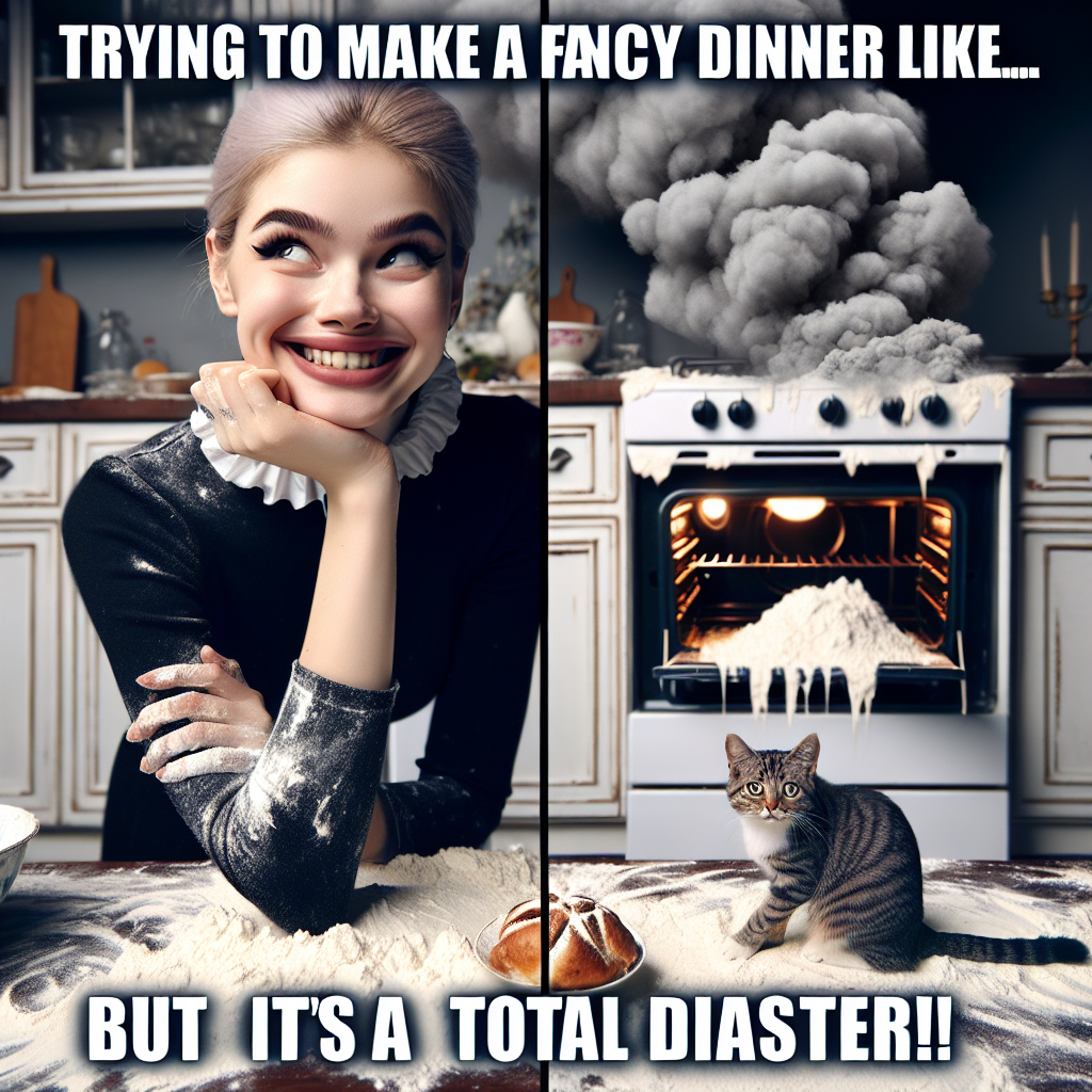 When Dinner Turns into a Cooking Show Gone Wrong
