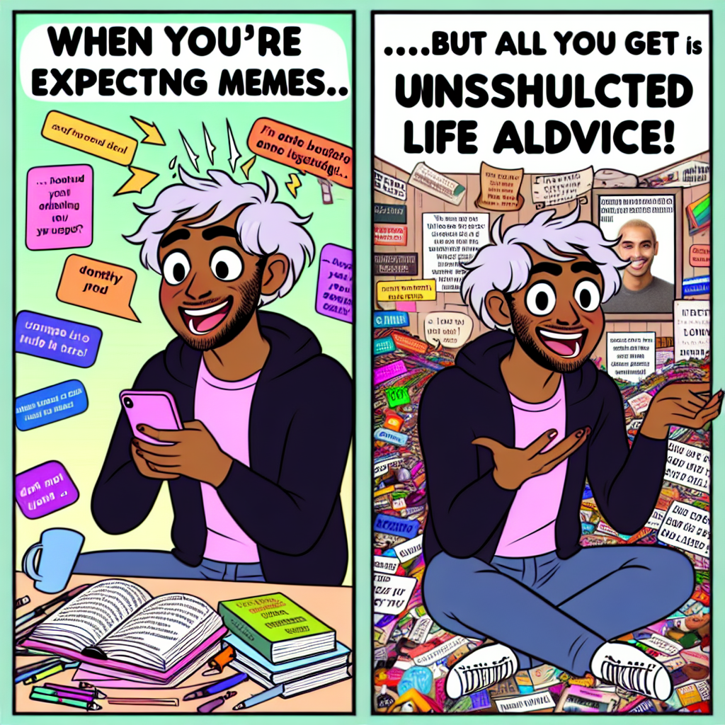 When You Expect a Random Meme but Get Life Lessons Instead