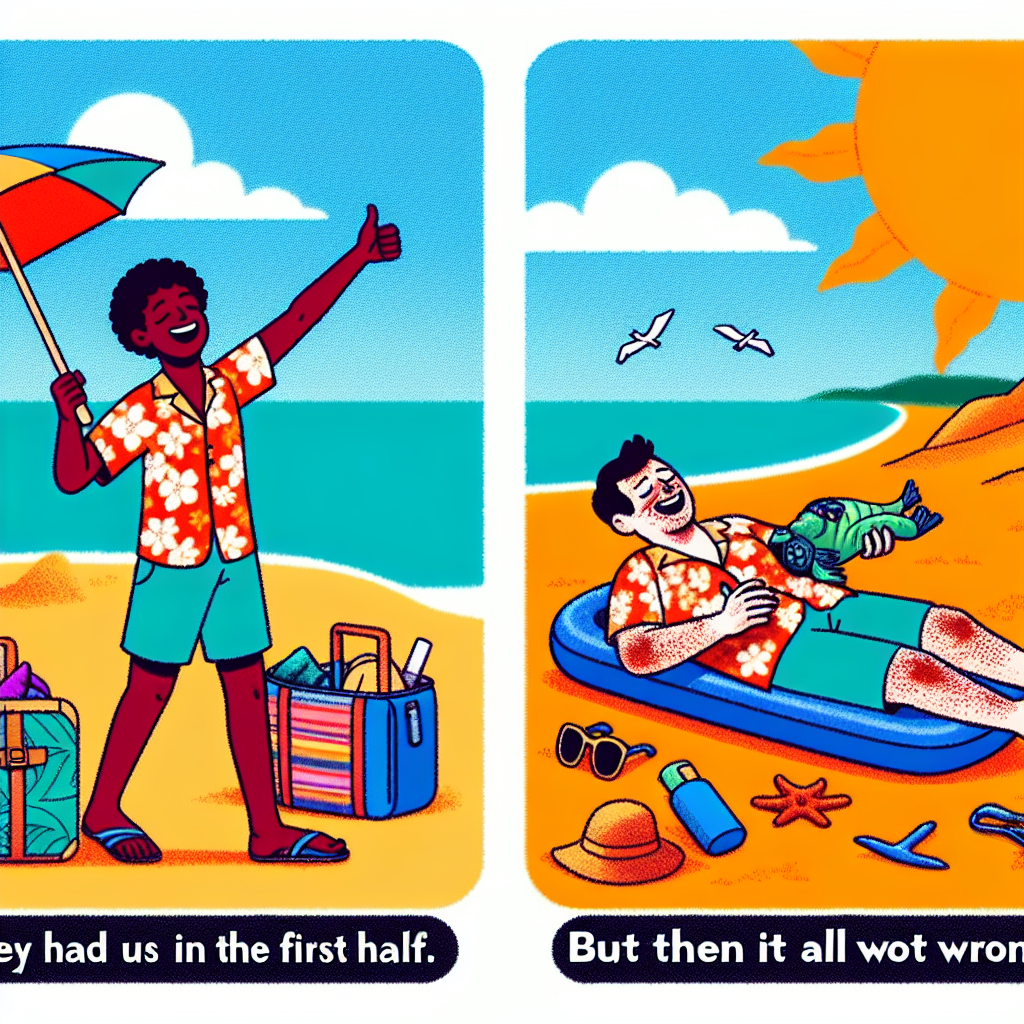 Beach Day Expectations vs. Reality