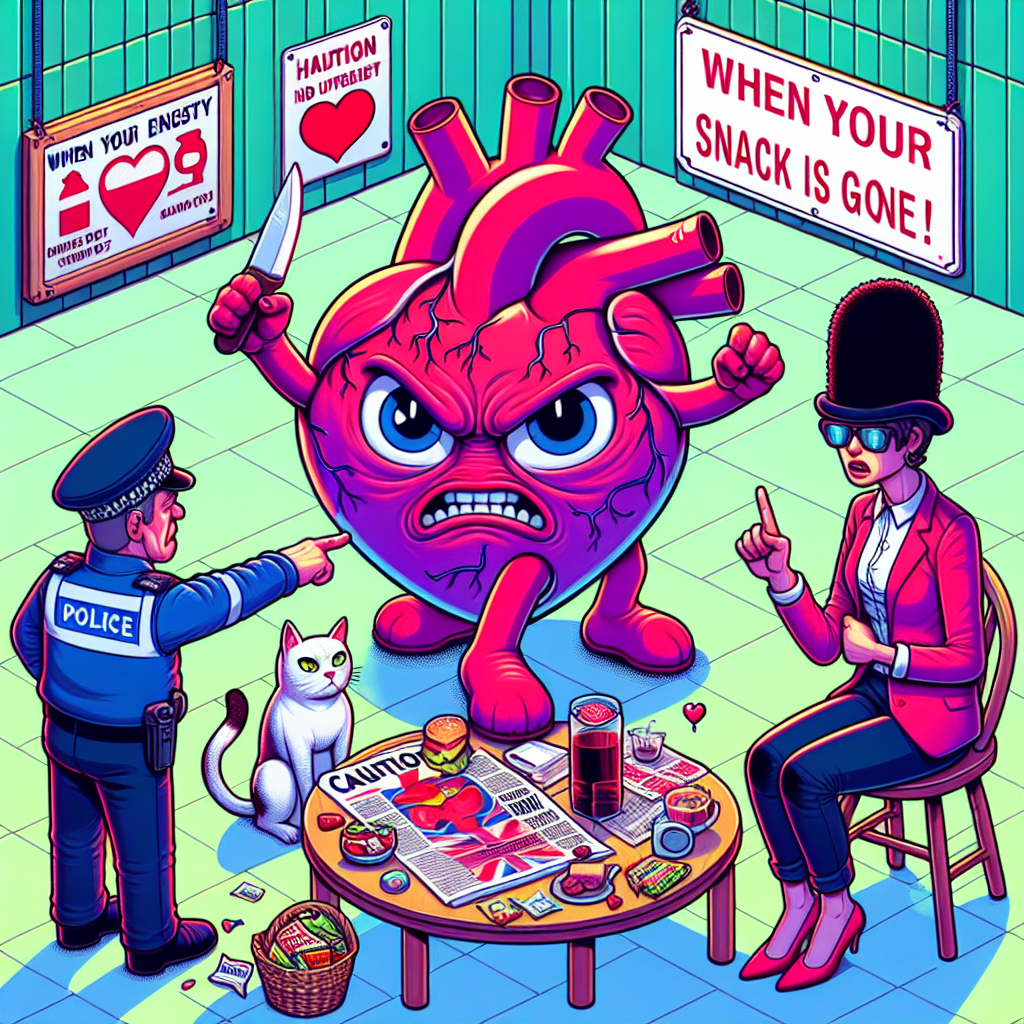 Angry Heart Arrested with Plastic Knife: A Meme Worth Sharing
