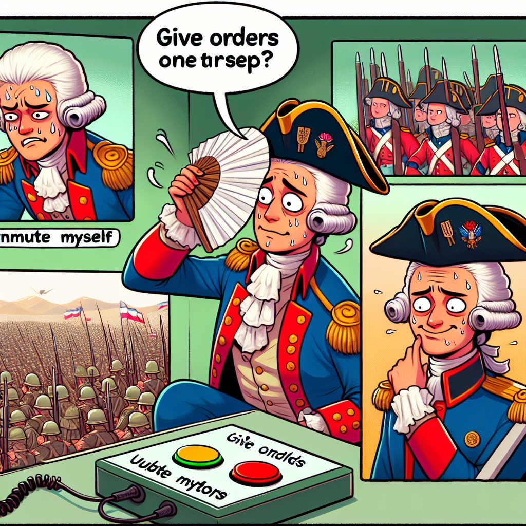 George Washington's Awkward Zoom Call: A Meme of Historical Proportions