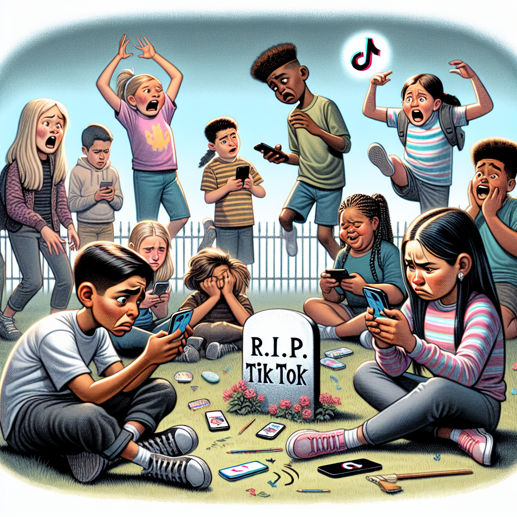 When TikTok Gets Banned: Kids React