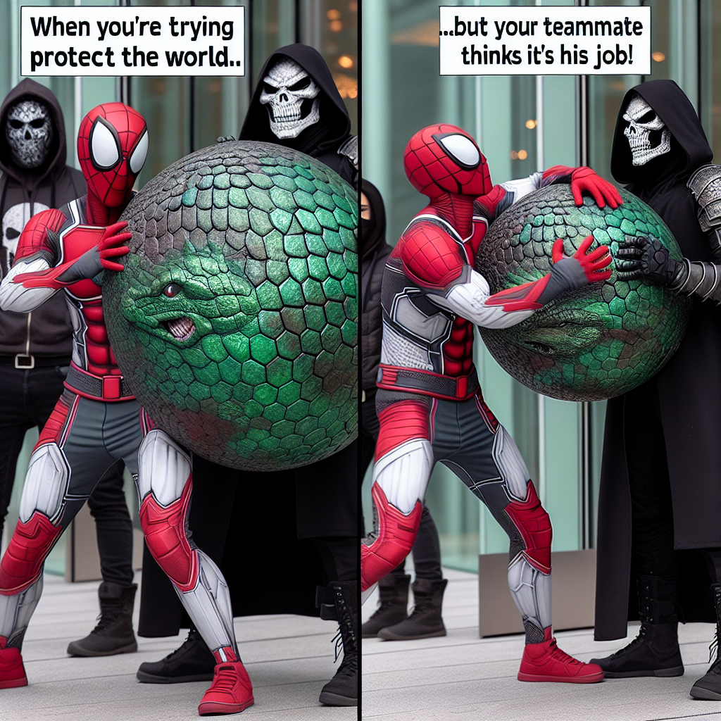 Power Ranger vs. Dragon Shield: A Punisher's Dilemma