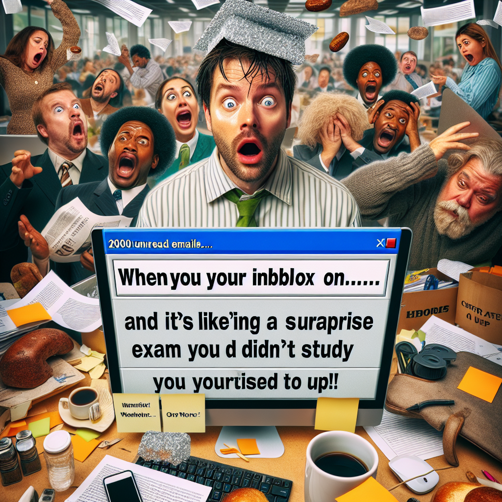 Monday Morning Inbox Panic: The 200 Email Challenge