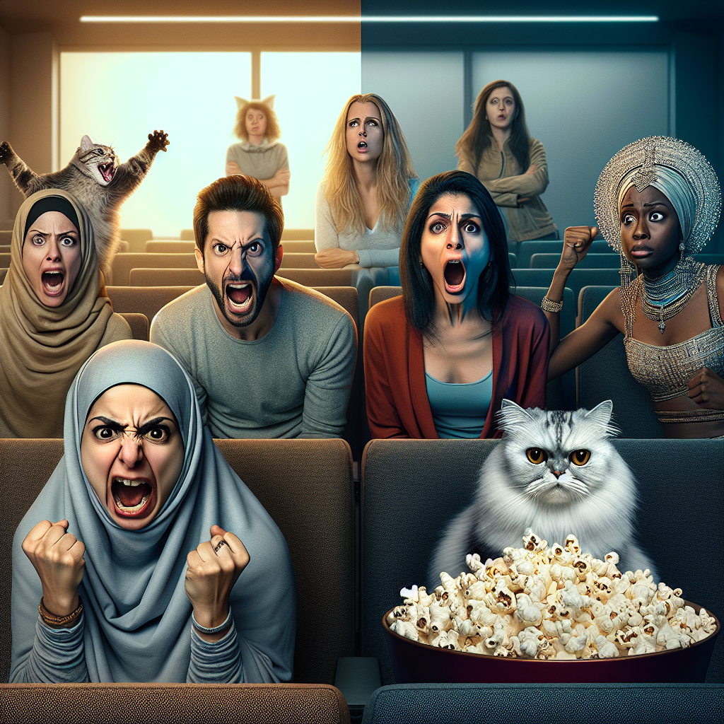 When You're the Only One Enjoying Popcorn in a Theater Full of Friends