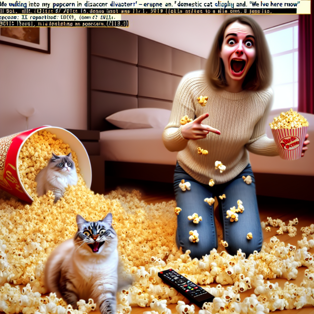When Your Bedroom Turns Into a Popcorn Paradise