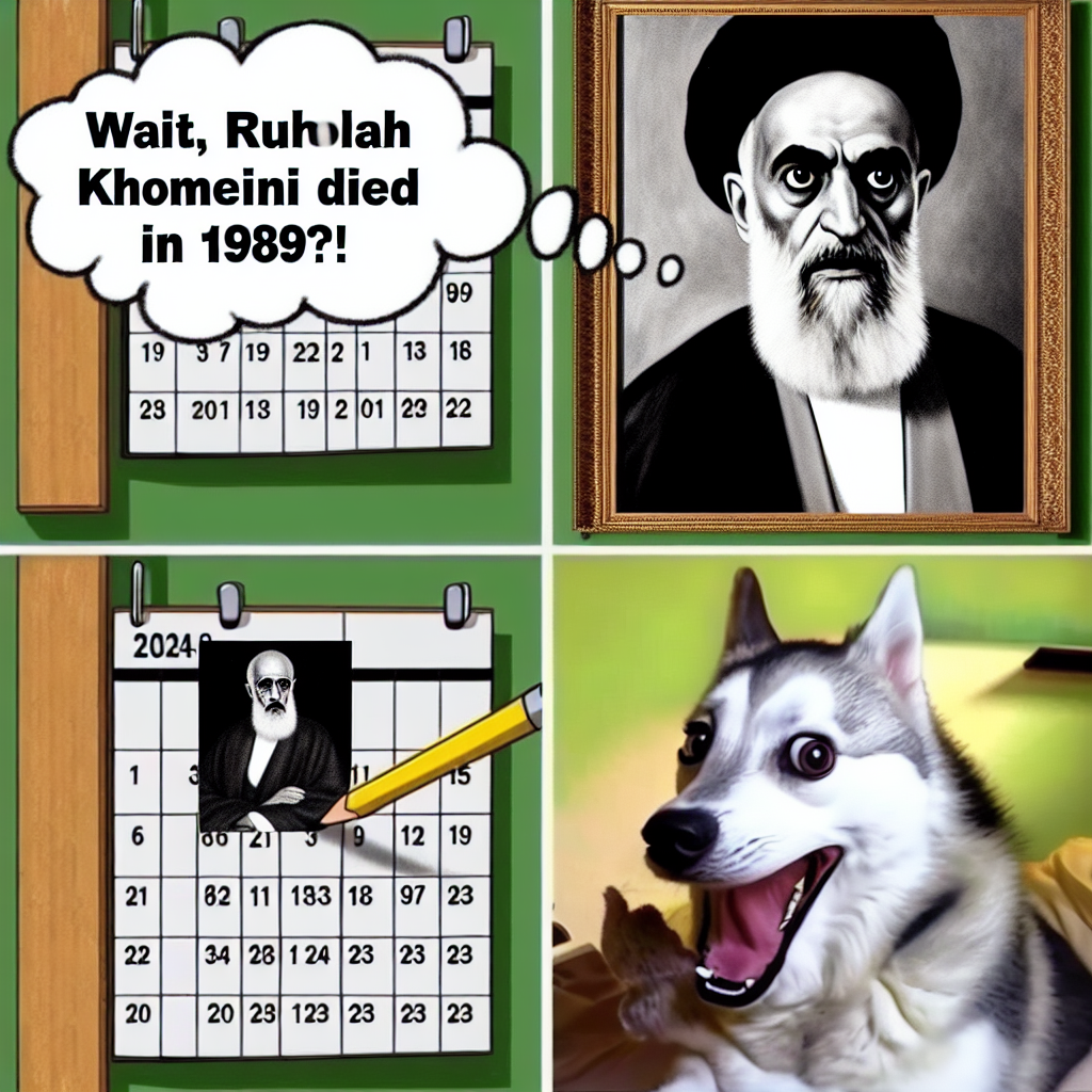 When Khomeini Realized He Forgot His Own Death in '89