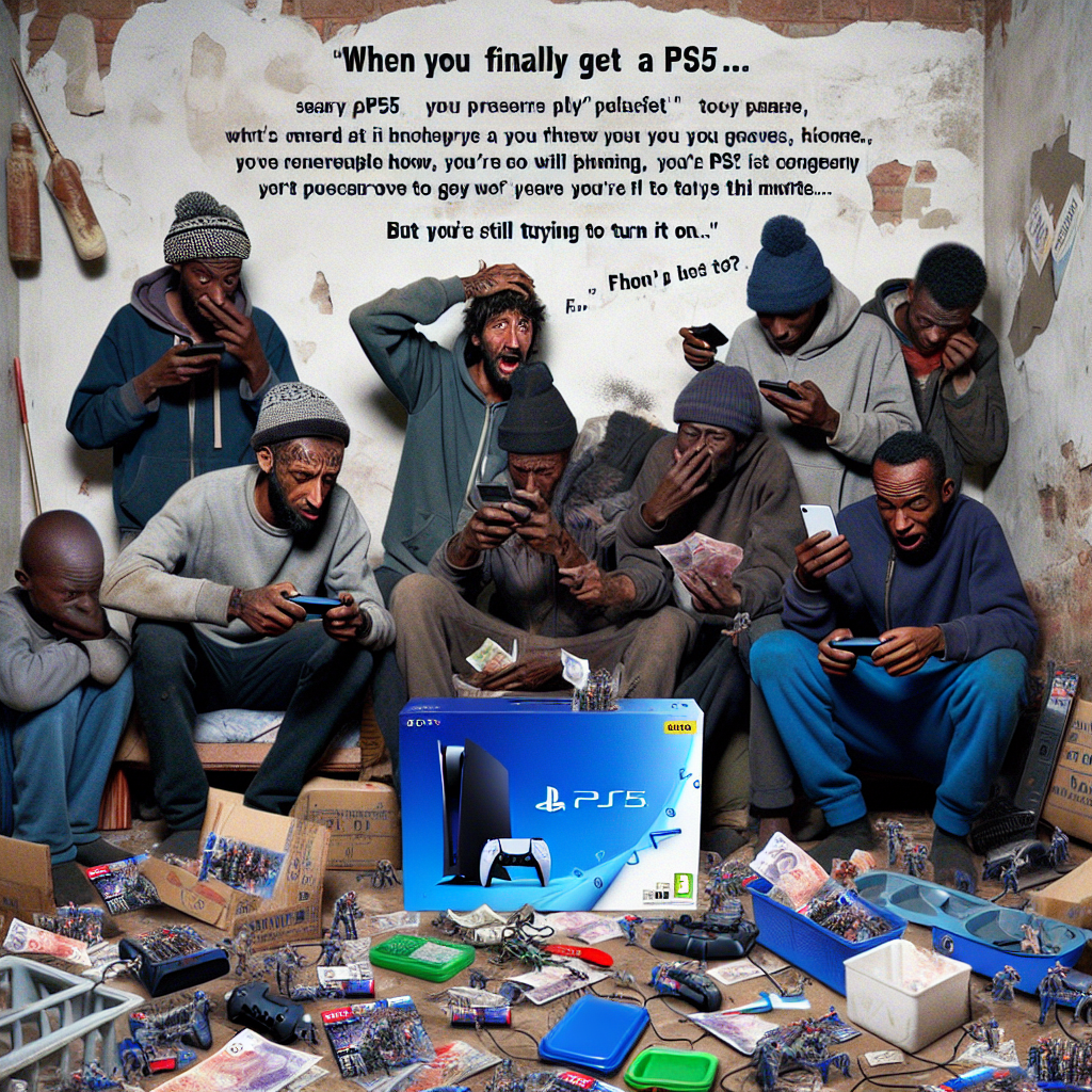 When Migrants Get Creative with Their Gaming Setup