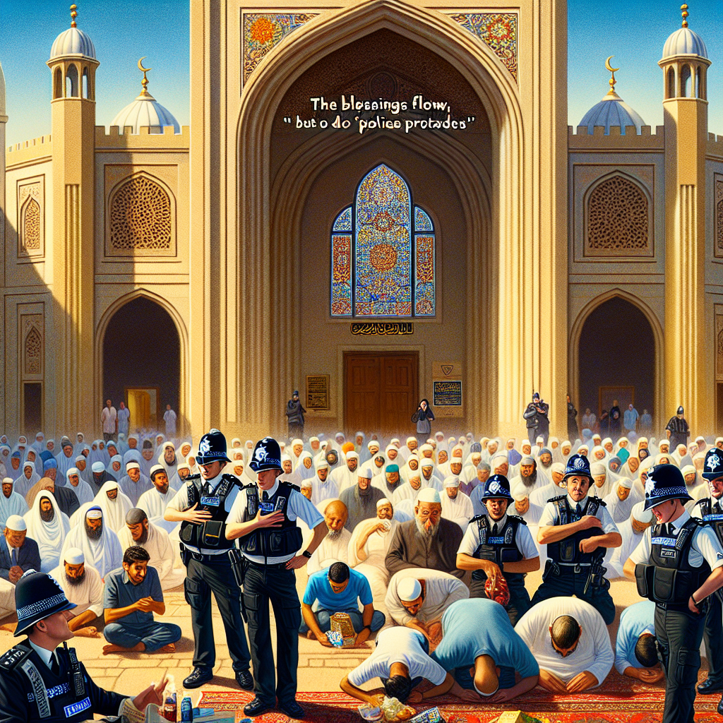 When Police Keep Guard While We Just Want to Pray