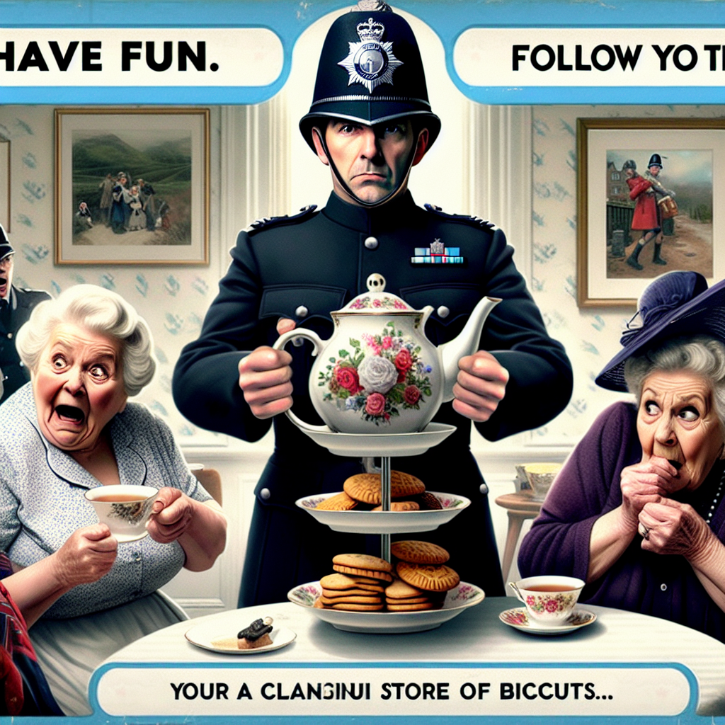 When British Tea Parties Go Full Police Mode