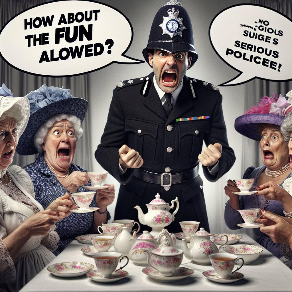 Old Ladies' Tea Party: Fun Police Strike!