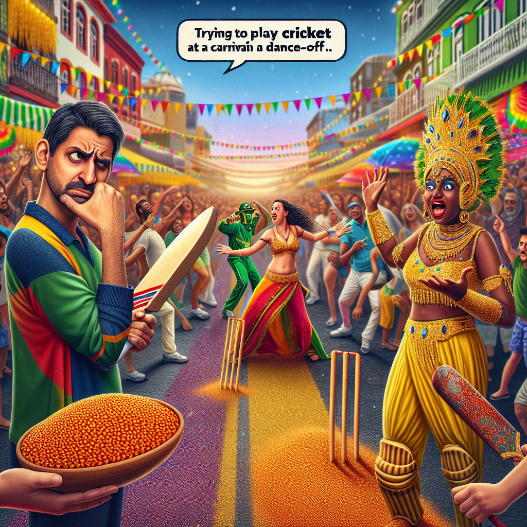 When Cricket Meets Carnival: Brazil's Ultimate Mashup