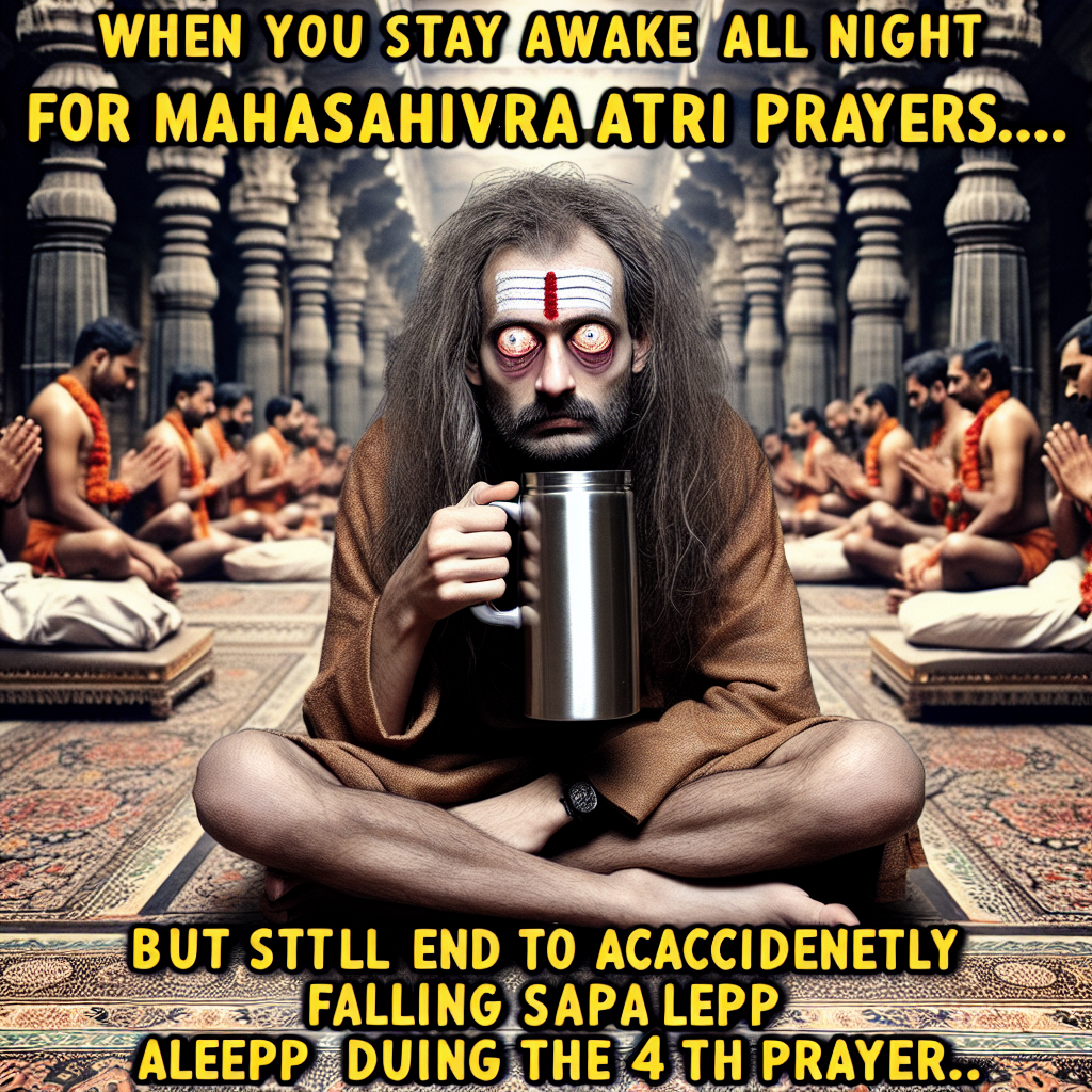 Sleepless Mahashivaratri: The Unintentional Nap!