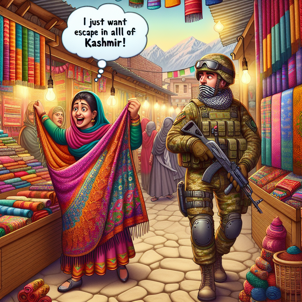 When the Indian Army Goes Shopping in Kashmir
