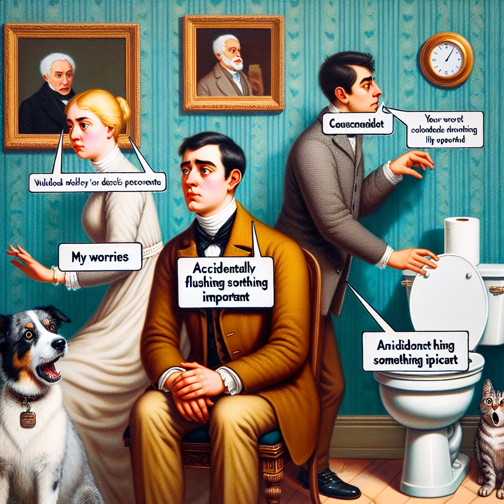 When You Realize Poop is Gone: The Ultimate Bathroom Panic!