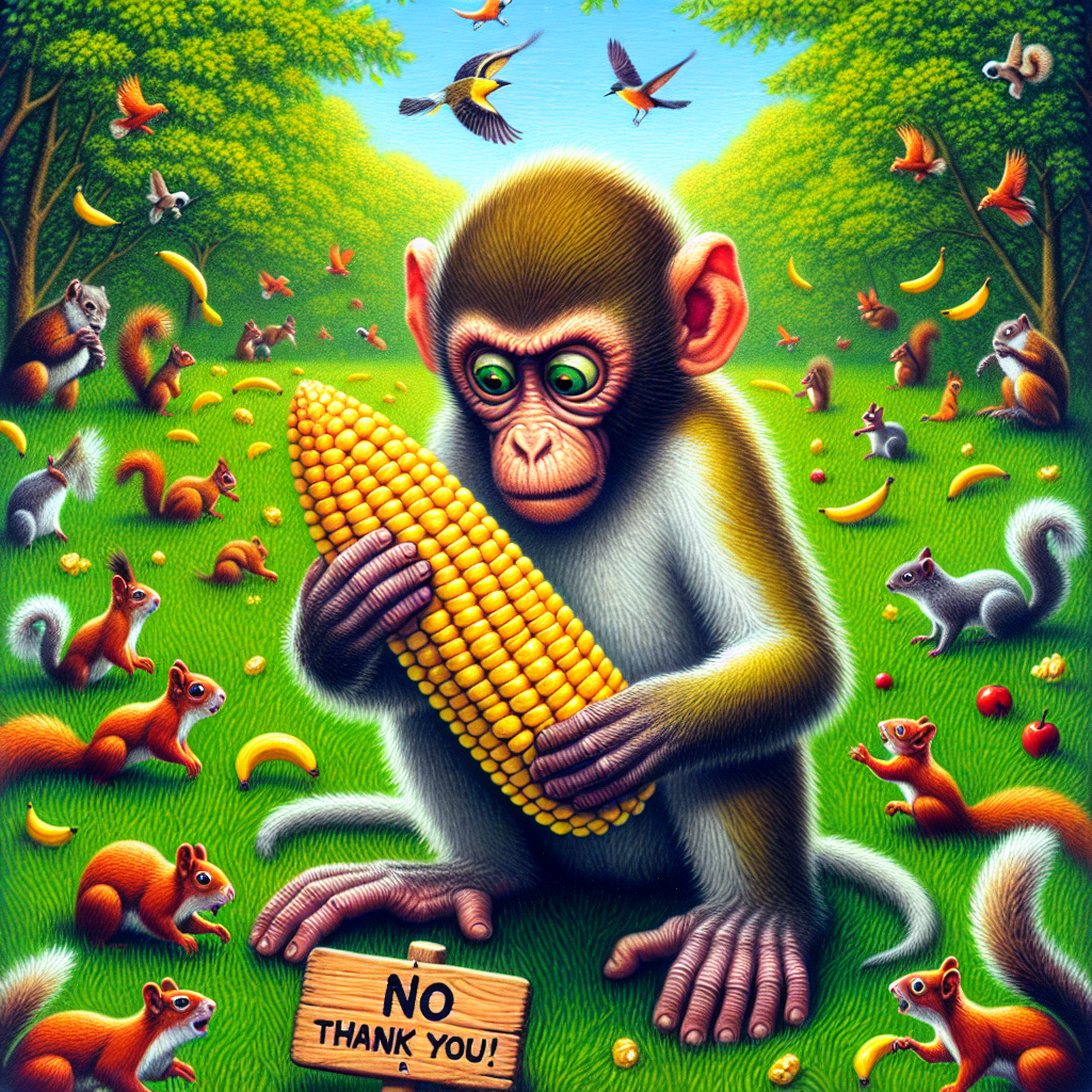 When Monkeys Reject Your Corn: The Unexpected Snack Drama