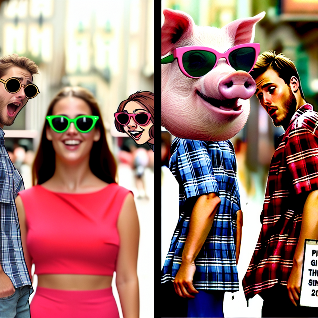 When You're Just Trying to Be a Piggy Man but Fail Hilariously!
