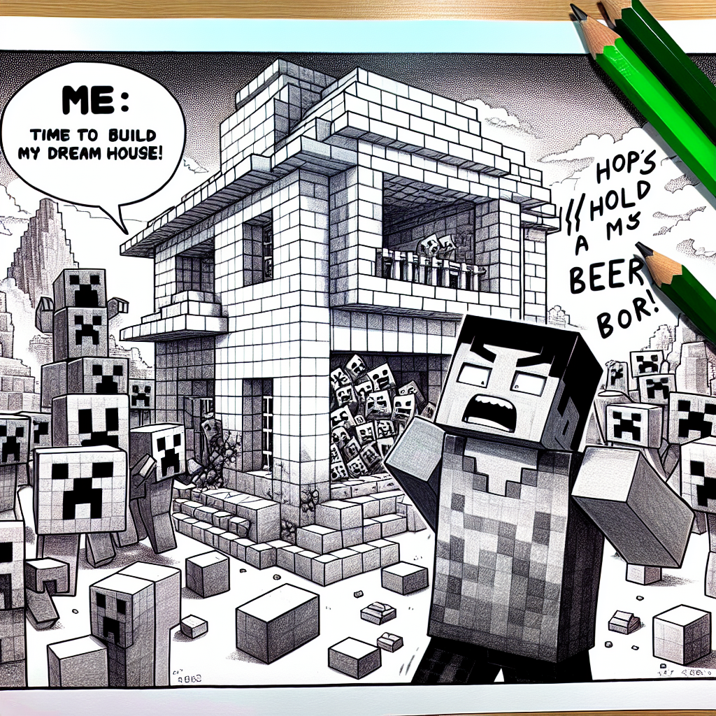 When You Realize Minecraft Blocks Demand More Attention Than You