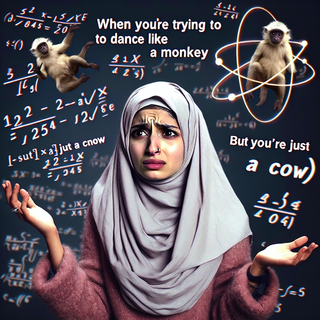 When the Mad Monkey Meets the Cow: A Hilarious Situation