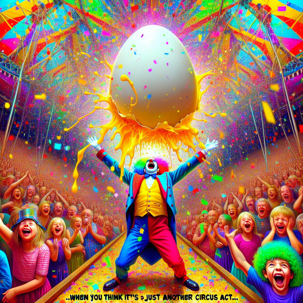 When the Clown Meets Egg-citing Chaos!