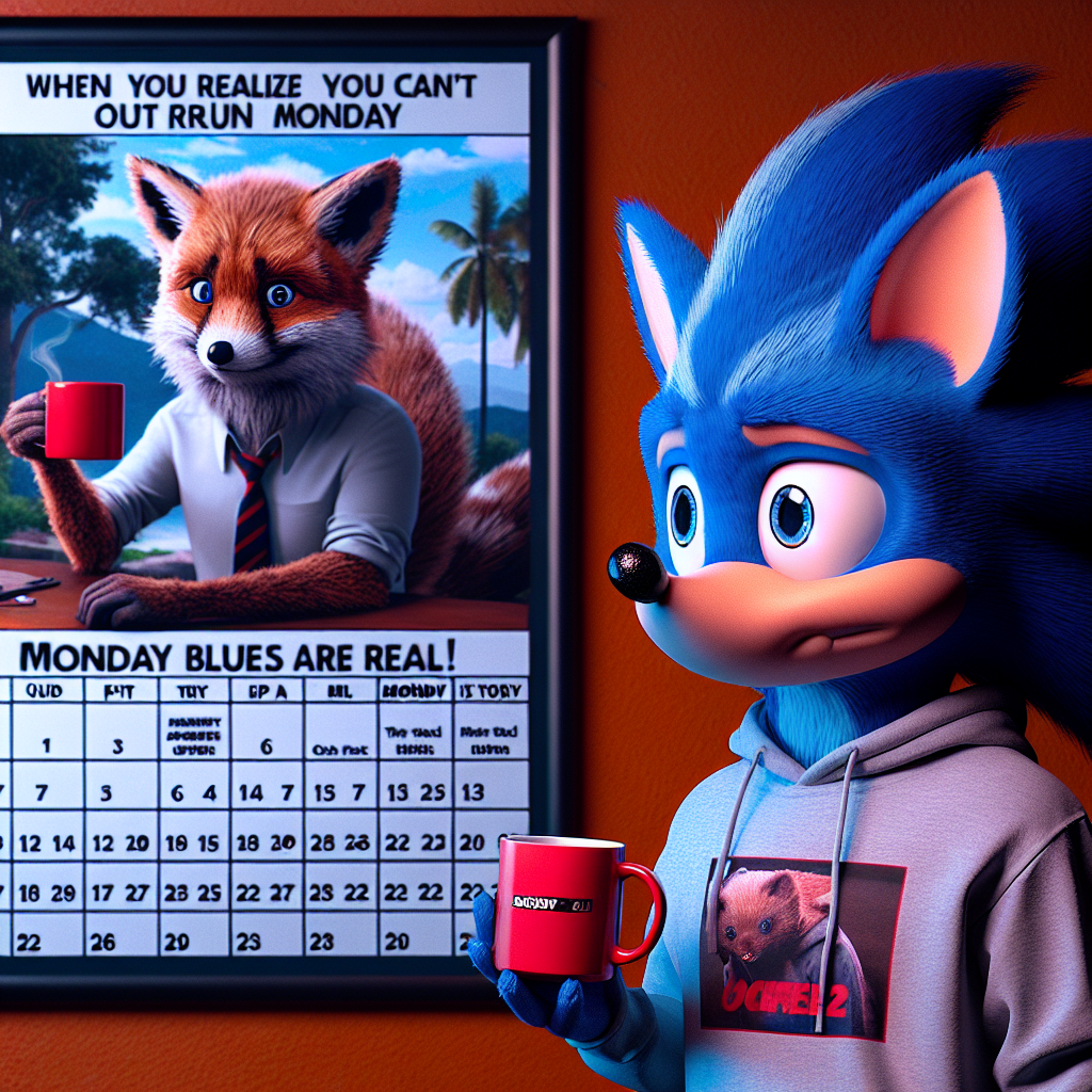 When Sonic Realizes It's Monday Again
