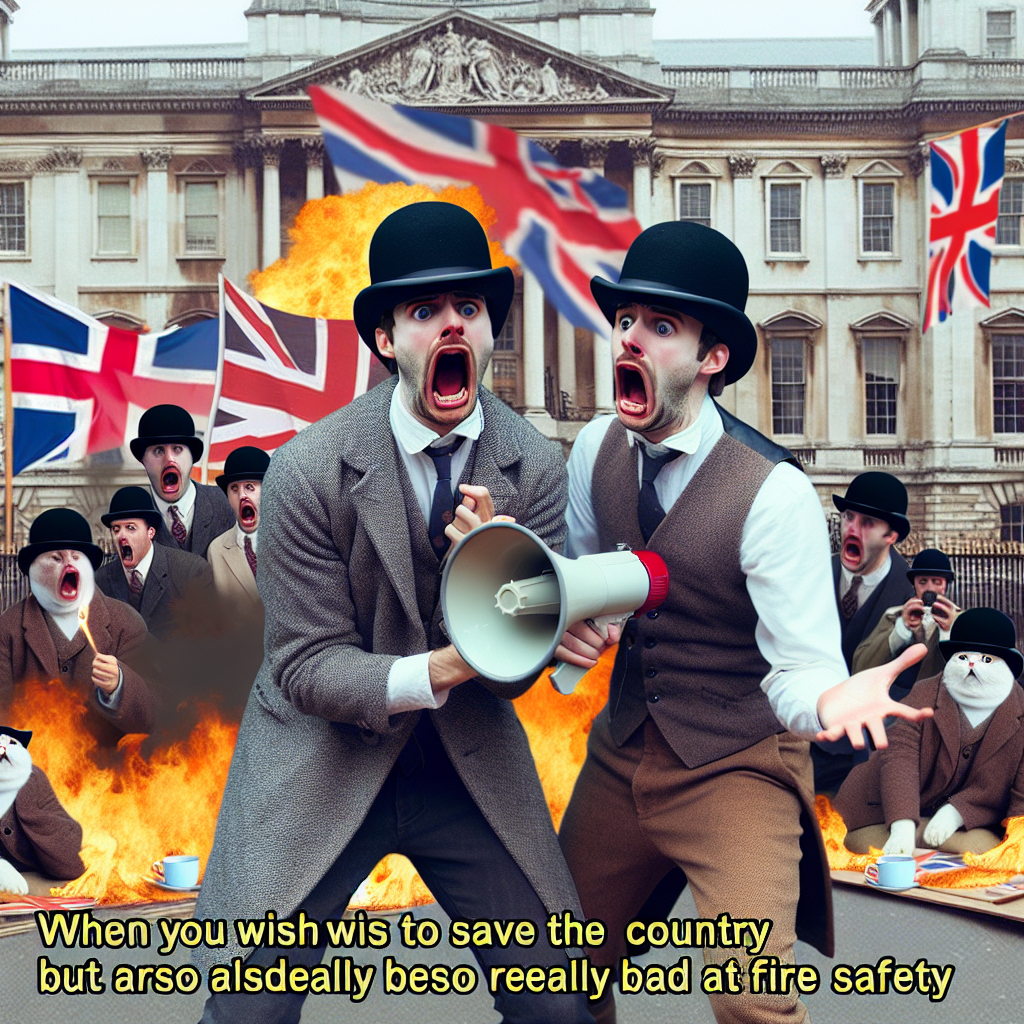 British Patriots vs. 10 Downing Street: A Hilarious Meme Scenario