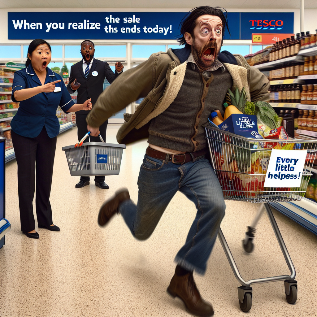 When Tesco's 'Every Little Helps' Takes a Hilarious Twist