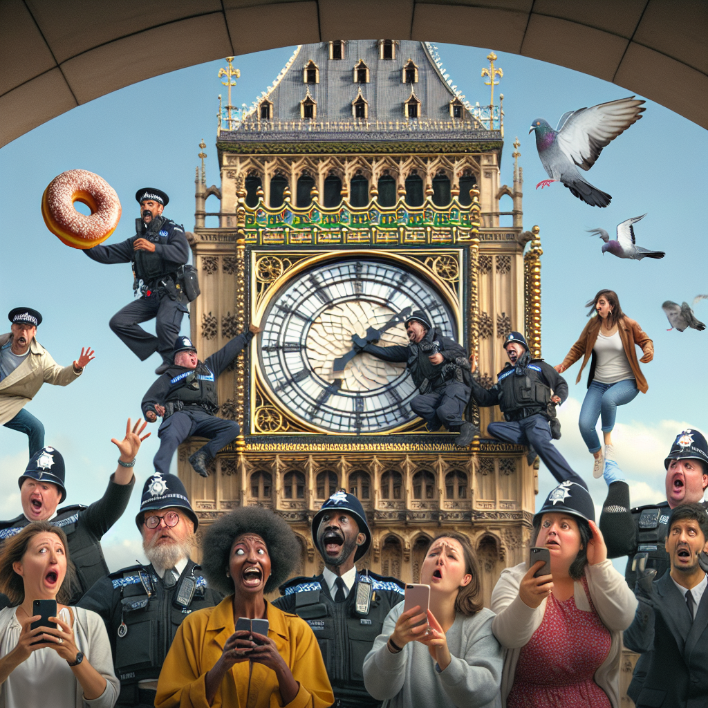British Police Hanging Off Big Ben: A Hilarious London Adventure