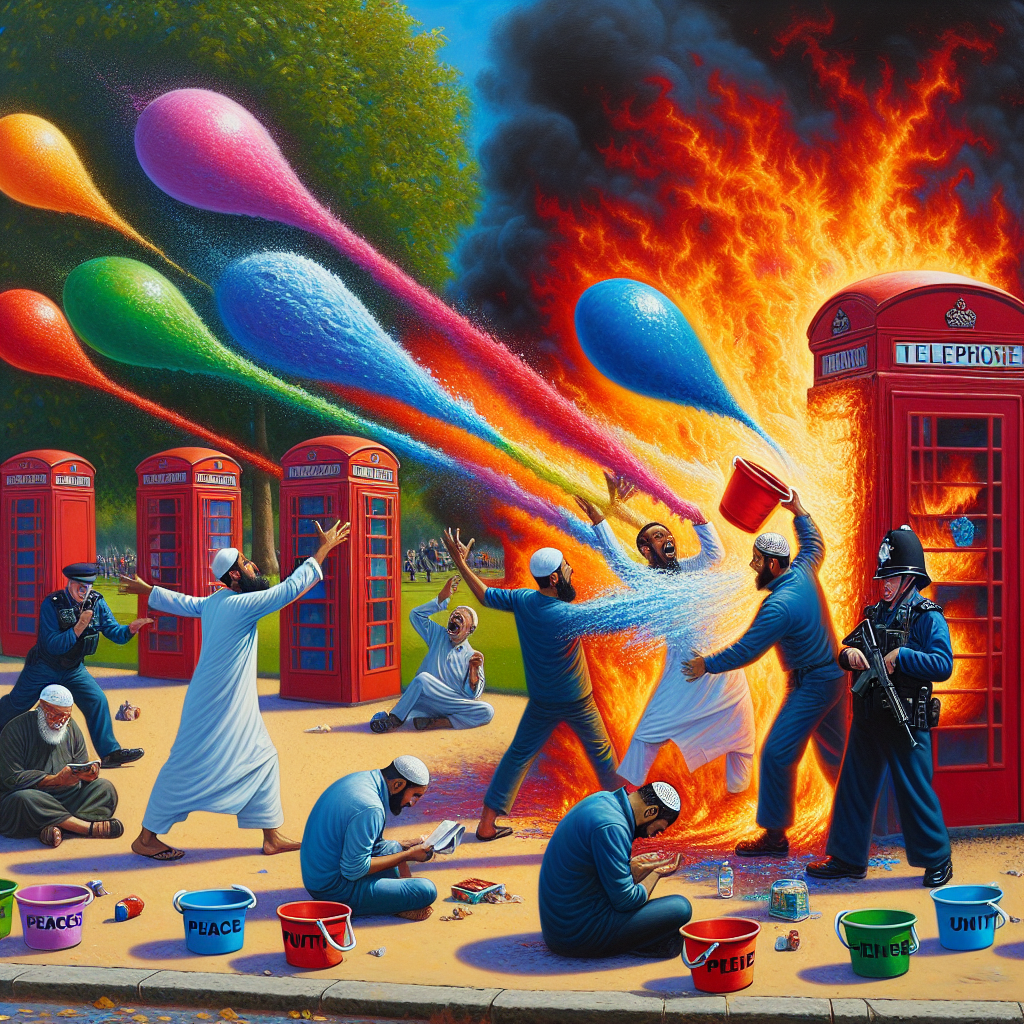 When Fire and Faith Collide: A London Comedy