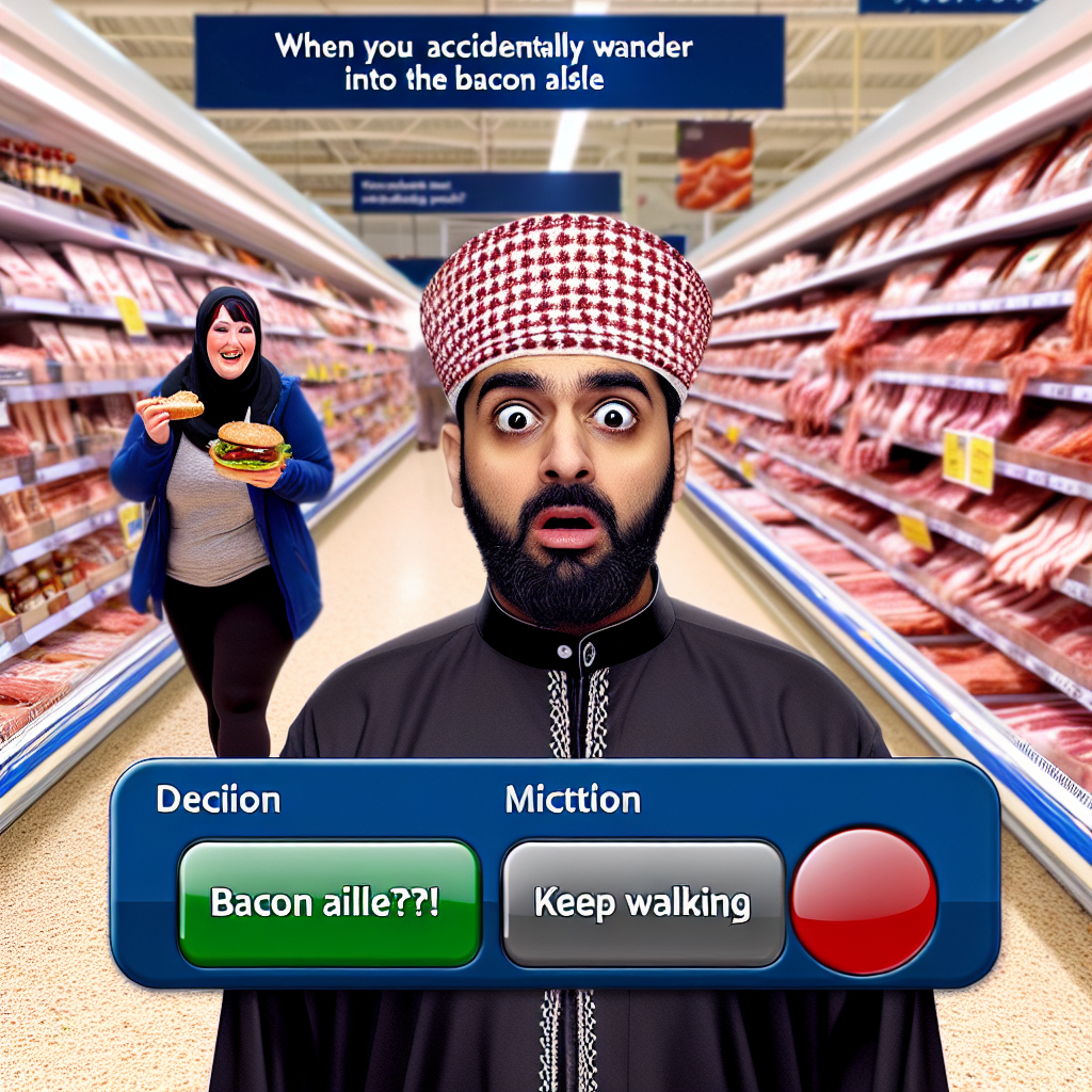 Muslims at Tesco: The Bacon Encounter