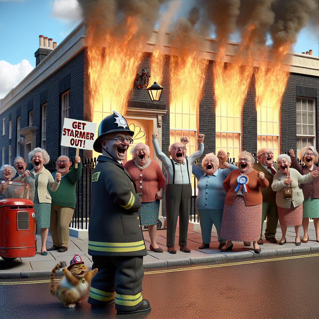 Pensioners Protest Gone Wild: Bring the Heat!