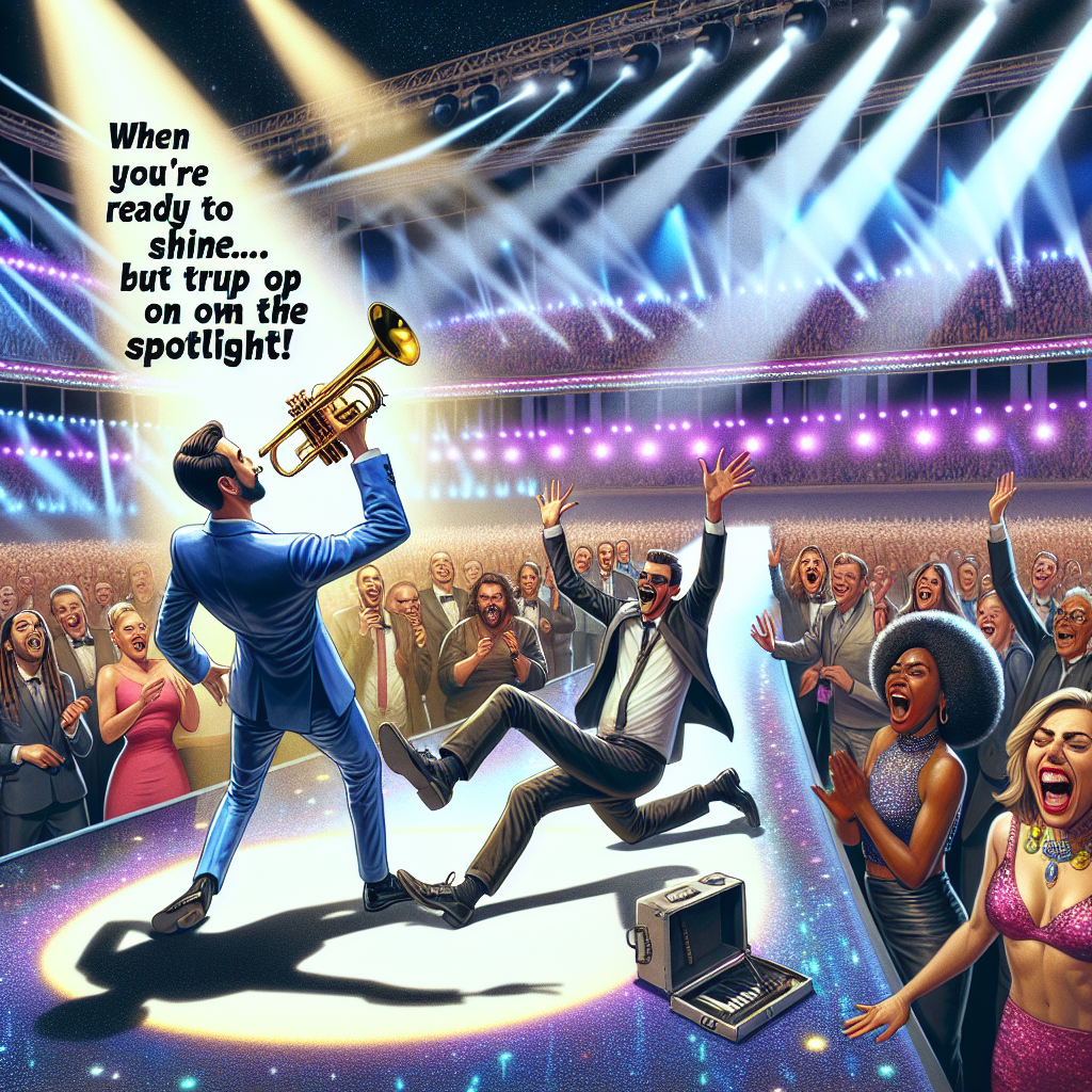 When You’re the Only Trumpet Player in Eurovision