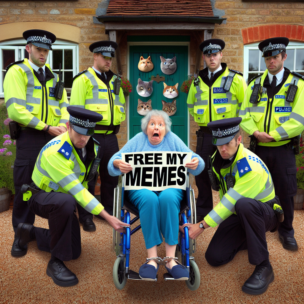 When Facebook Posts Get You Handcuffed: Granny Goes Viral