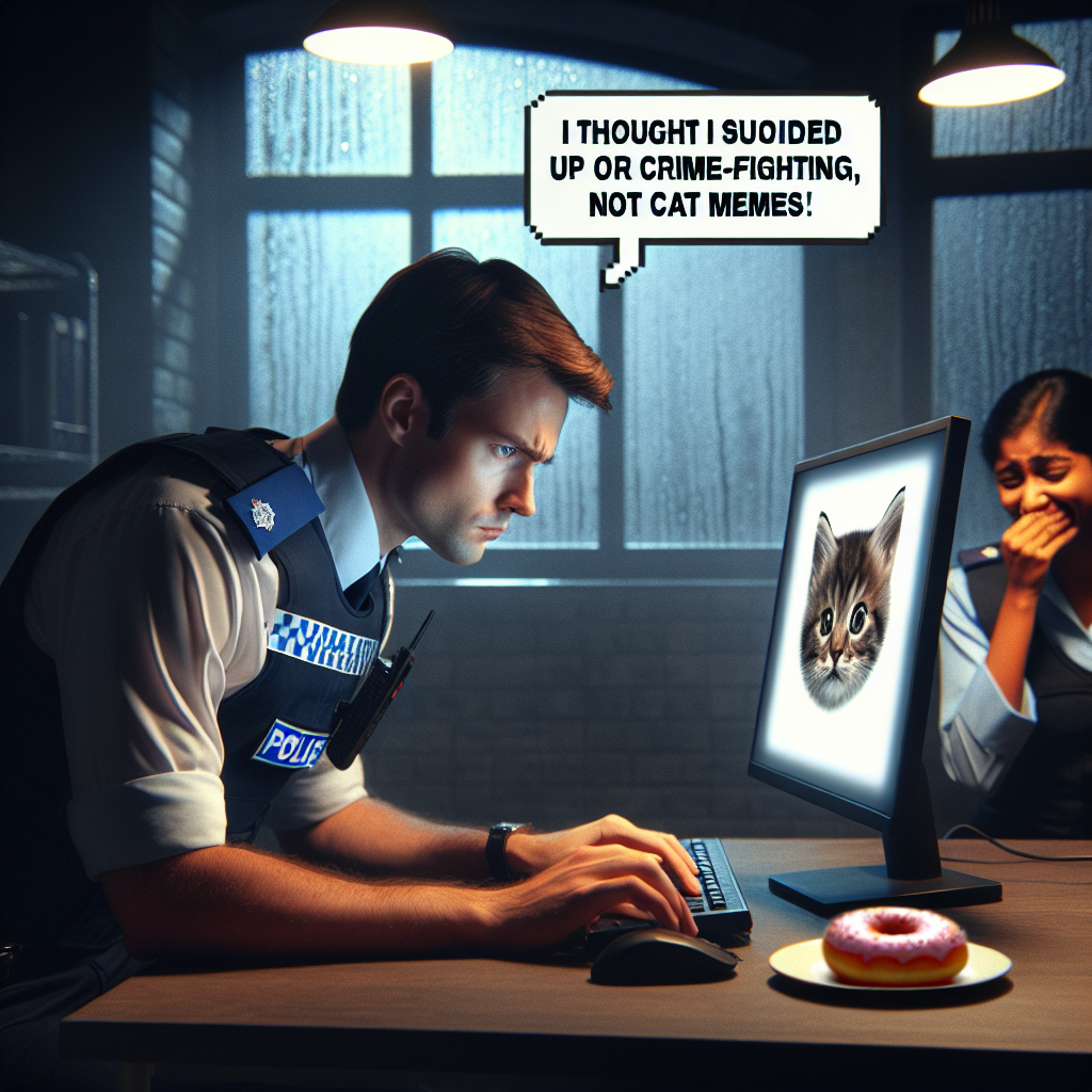 When the Facebook Police Catch You LOLing Online